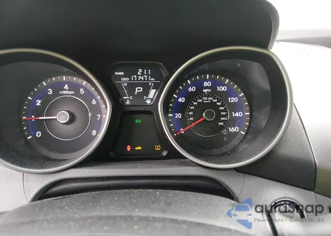 2013 Hyundai Elantra Limited z USA, uszkodzony, nr VIN 5NPDH4AE5DH208623